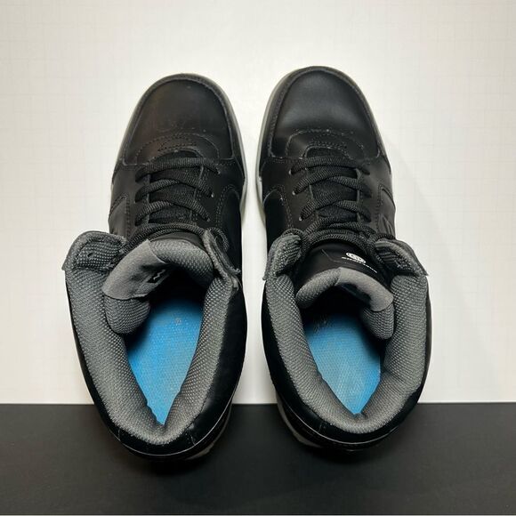 Boys SKECHERS Energy Lights Black Lace Up Sneakers / Size 6 - Picture 6 of 11